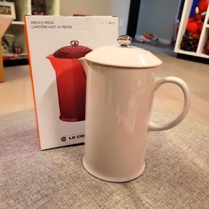 New Le Creuset French press in Shallot - New Color!